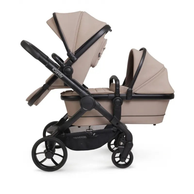 iCandy Peach 7 Double Pushchair Bundle - Cookie