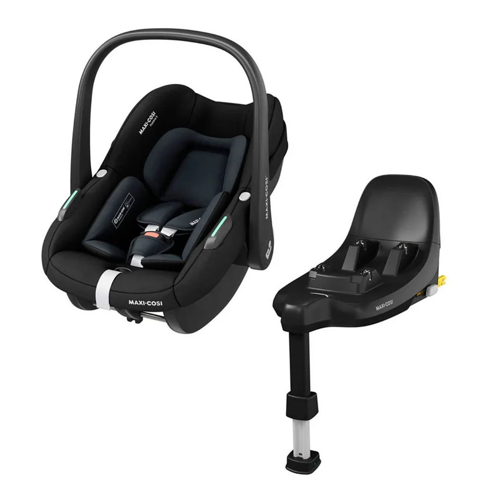 Maxi-Cosi Oxford Travel System Bundle Inc Pebble S Car Seat & Isofix Base - Truffle