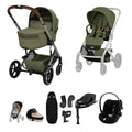 Cybex Balios S Lux Cloud G3 Ultimate Travel System Bundle - Moss Green (2026)