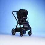 Bababing Raffi MKII 18 Piece Travel System, Home & Feeding Bundle - Satin Black