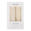 Avery Row Extra Large Organic Baby Muslins, Set of 2 - Wild Chamomile/Daisy Meadow