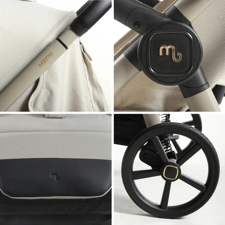 My Babiie MB170 Plus Pushchair - Ivory