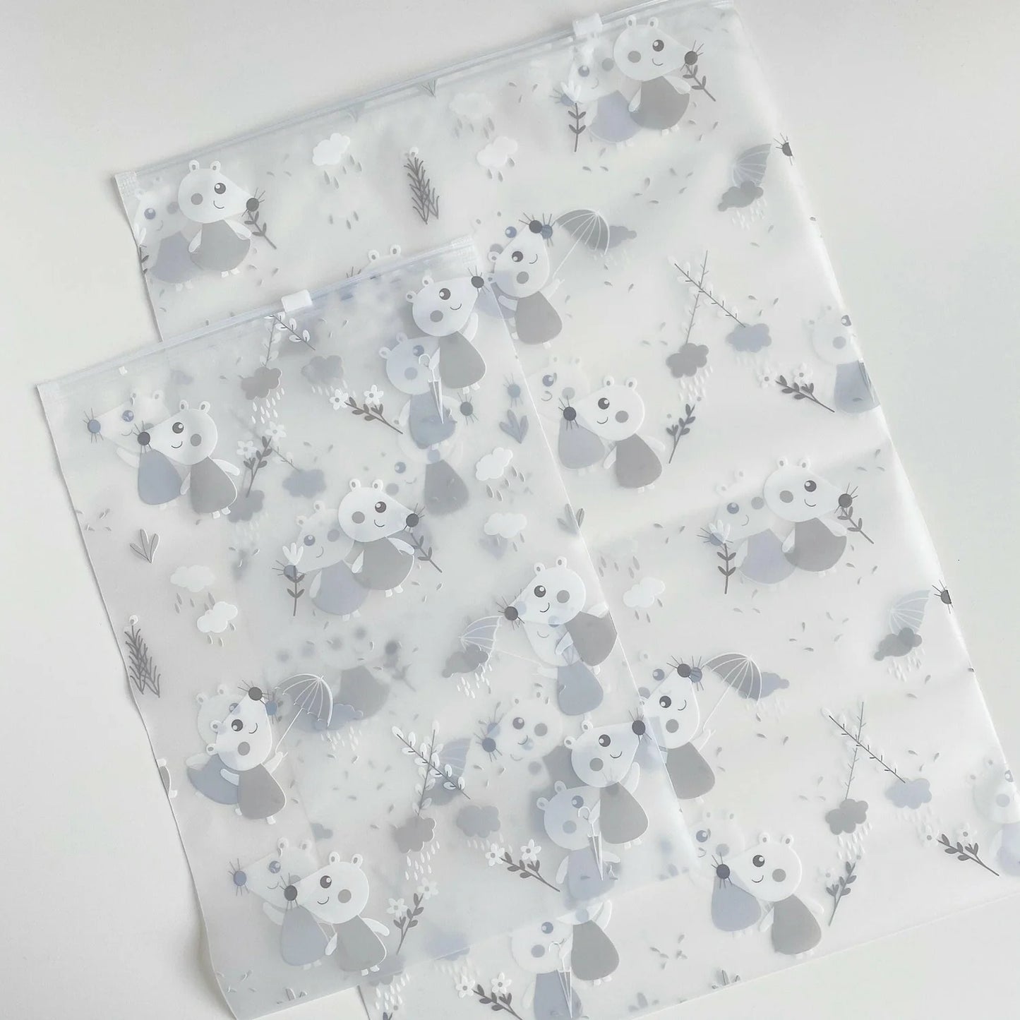 Bobbin & Bumble Hospital Bag Organiser Pouches - Unisex Grey