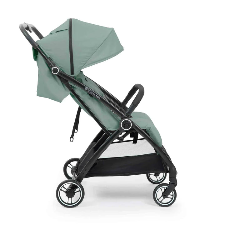 Ickle Bubba Aries Double Prime Autofold Stroller Bundle - Sage Green