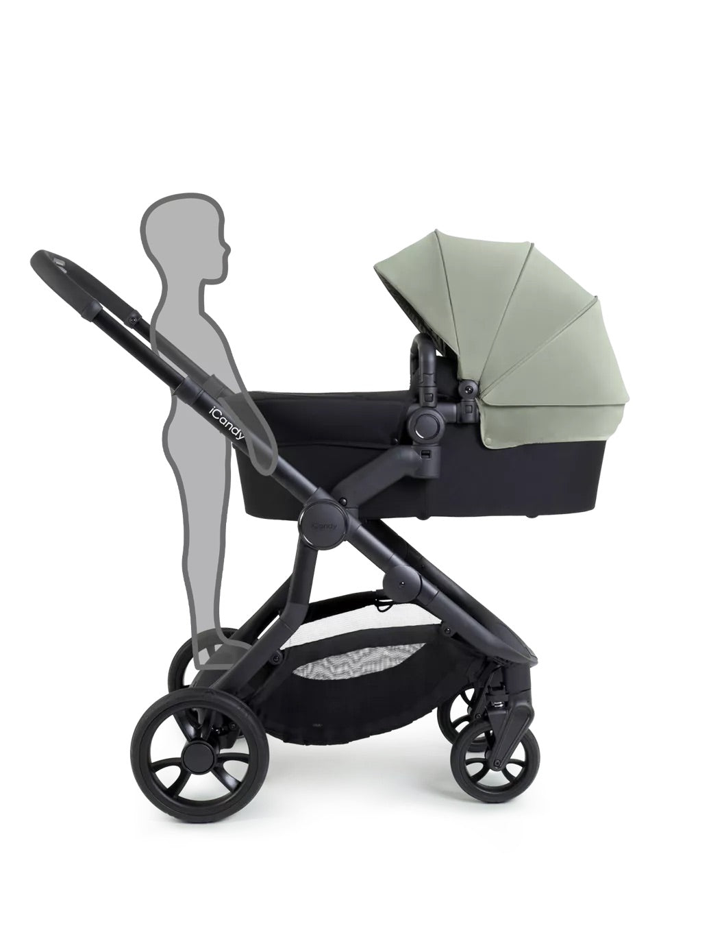 iCandy Orange 4 Double Pushchair Bundle - Pistachio