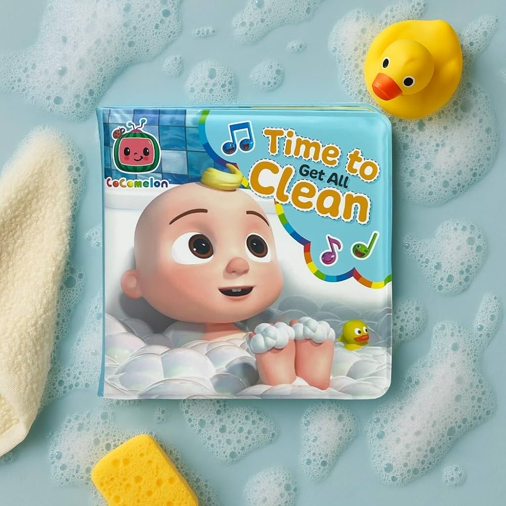 Cocomelon Bubble Bath & Bath Book - Gift Set for Kids