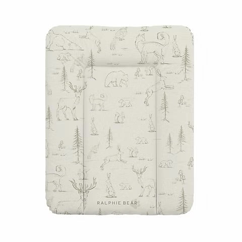 Ralphie Bear Comfort Changing Mat - Woodland