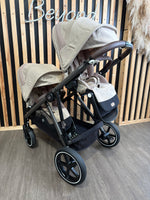 PRE LOVED Cybex Gazelle S Twin Bundle - Almond Beige