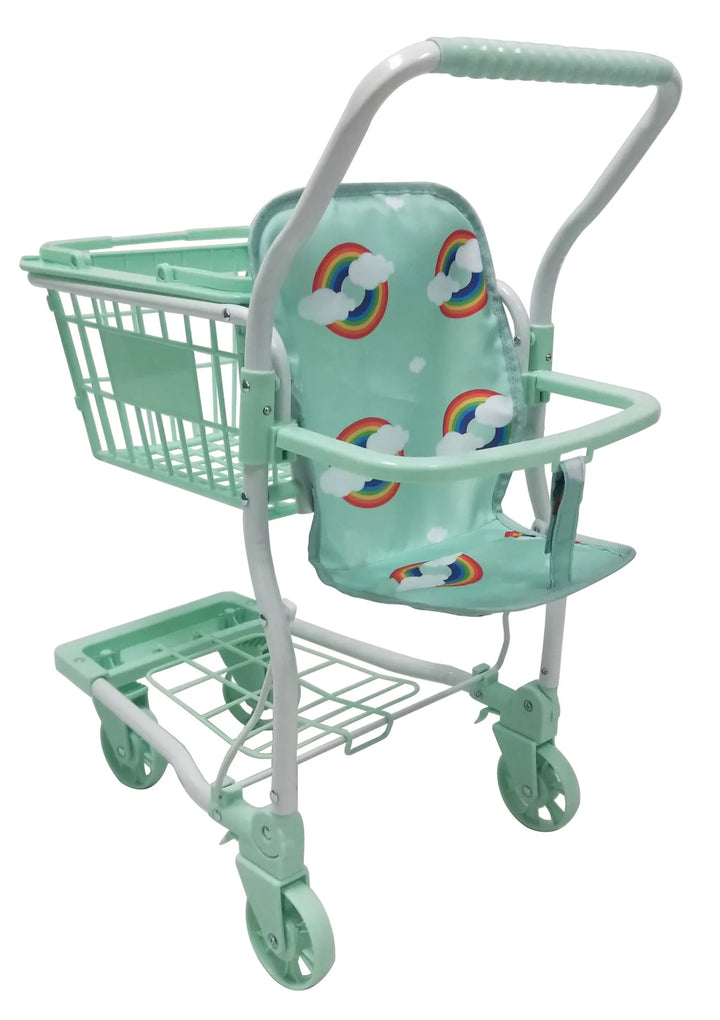 Roma Rupert Doll’s Shopping Trolley - Mint