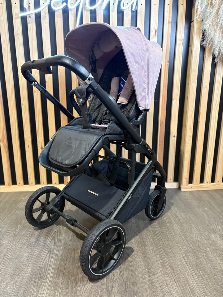 EX DISPLAY Venicci Empire Parent & World-Facing Pushchair - Silk Pink