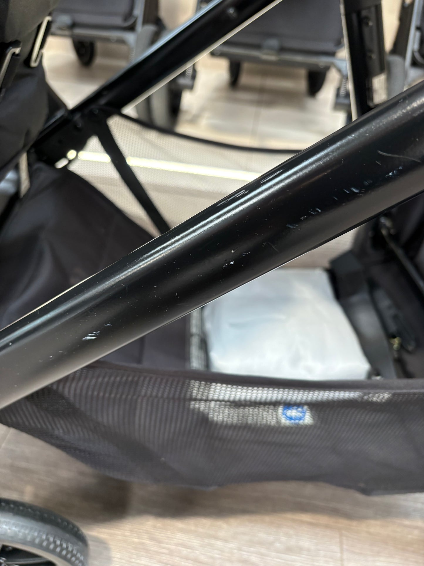 PRE LOVED Ickle Bubba Virgo Double Pushchair Bundle - Stone