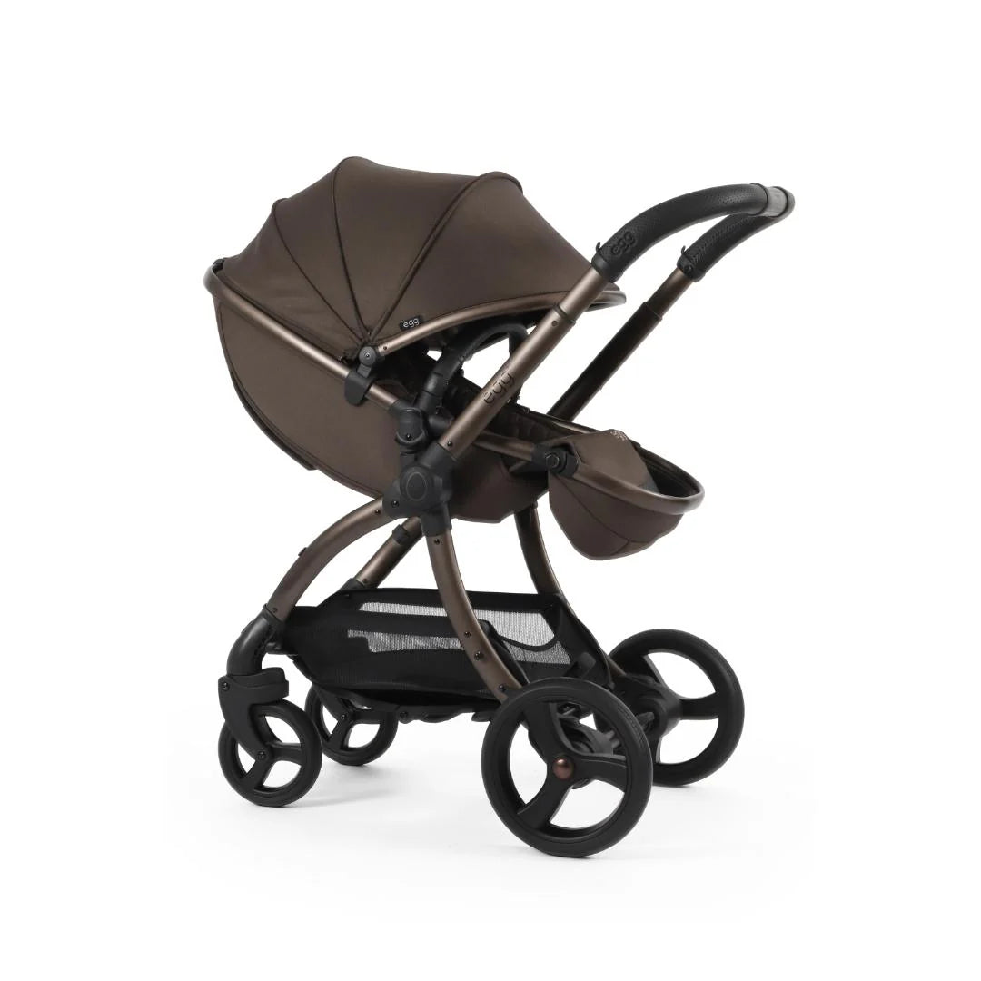 Egg3 Pushchair & Carrycot - Chocolate Velvet