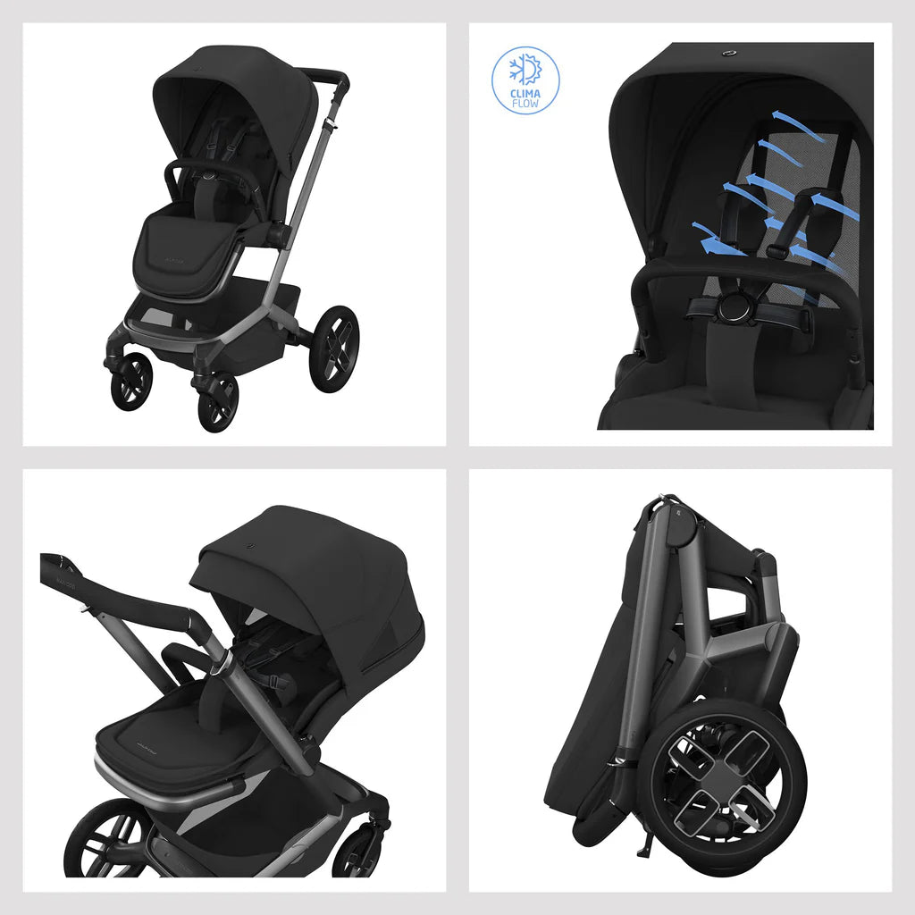 Maxi Cosi Fame Pushchair - Onyx Black (2026 Model)