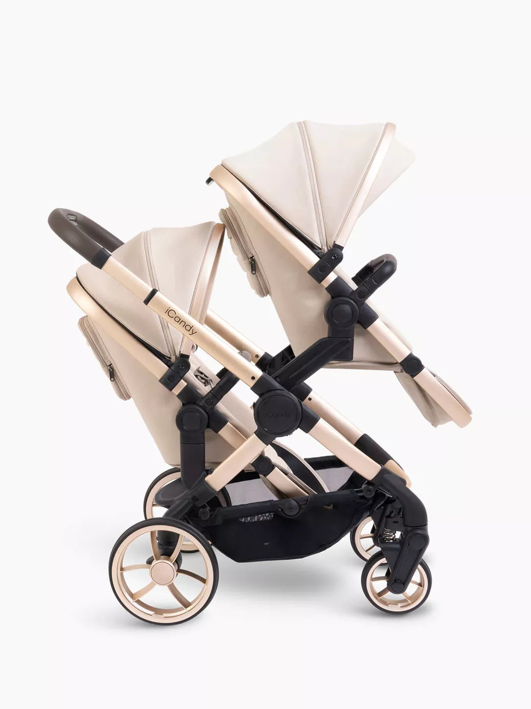 iCandy Peach 7 Twin Pushchair - Biscotti