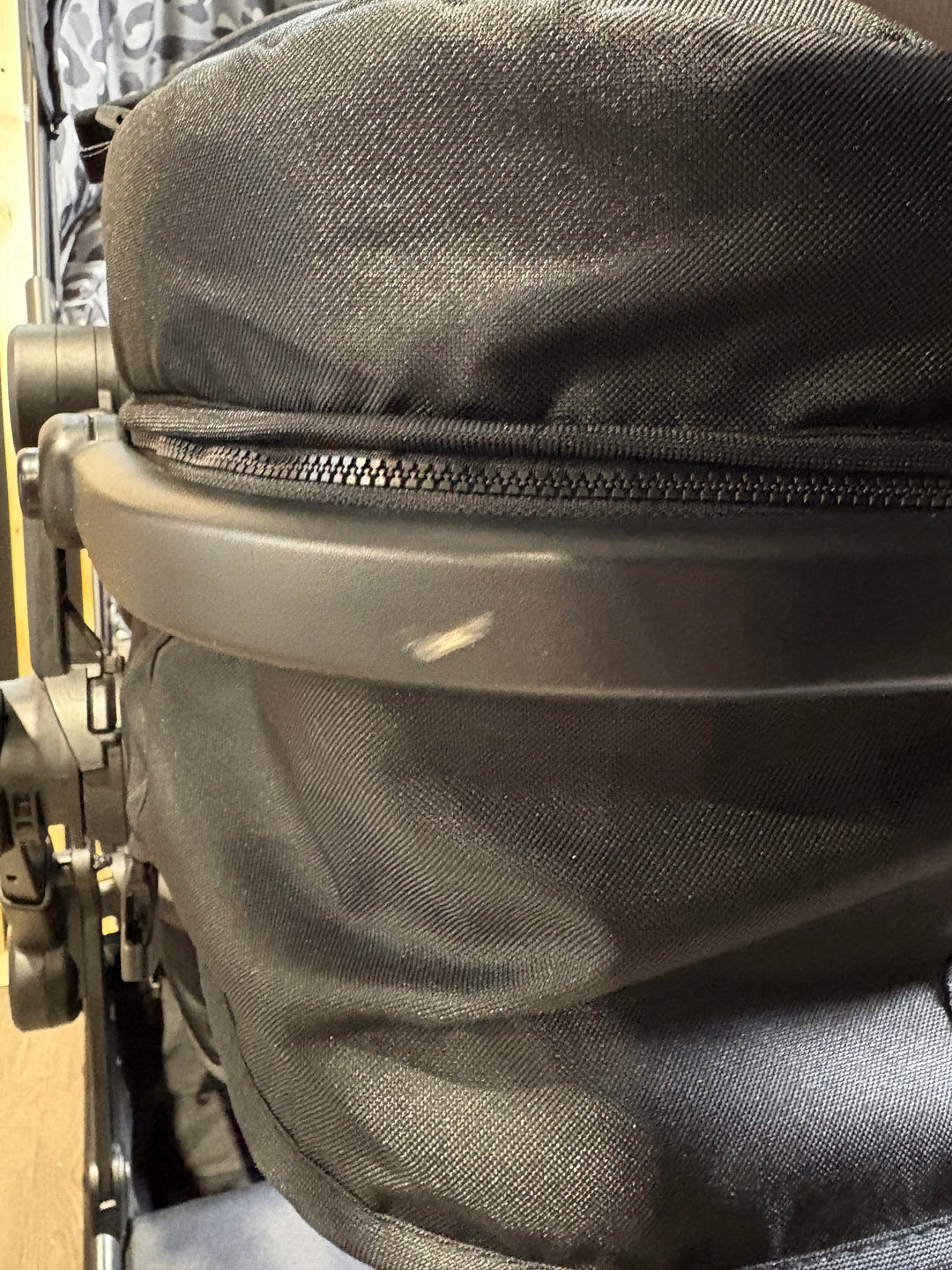 PRE LOVED My Babiie MB33 Twin Pushchair - Black Leopard