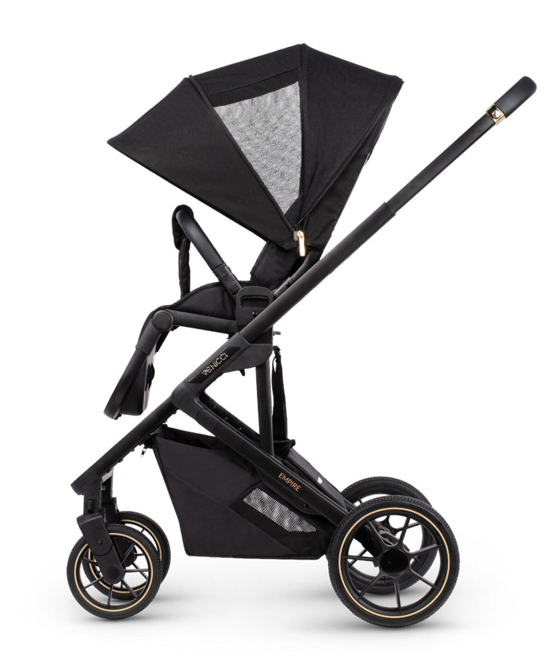 EX DISPLAY Venicci Empire Pram + Pushchair - Ultra Black