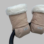 Hudoma Luxury Pram Gloves - Brooklyn Beige
