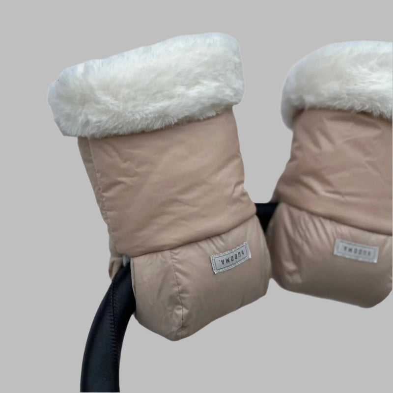 Hudoma Luxury Pram Gloves - Brooklyn Beige