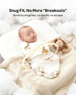 Momcozy Easy Swaddle Wrap 0-3m - Bravery Giraffe