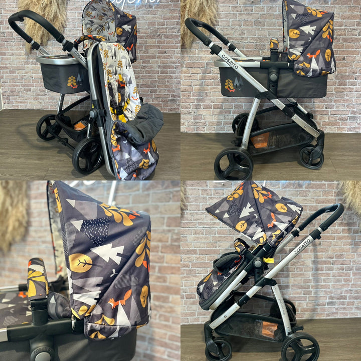 PRE LOVED Cosatto Leap Pram & Pushchair - Foxtale