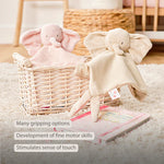 Nattou Fanfan Doudou Baby Elephant Comforter - Pink