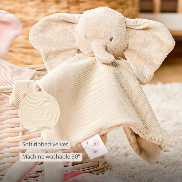 Nattou Fanfan Doudou Baby Elephant Comforter - Sand