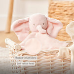 Nattou Fanfan Doudou Baby Elephant Comforter - Pink