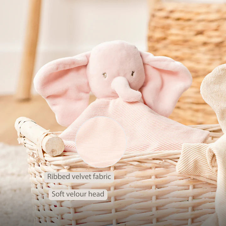 Nattou Fanfan Doudou Baby Elephant Comforter - Pink