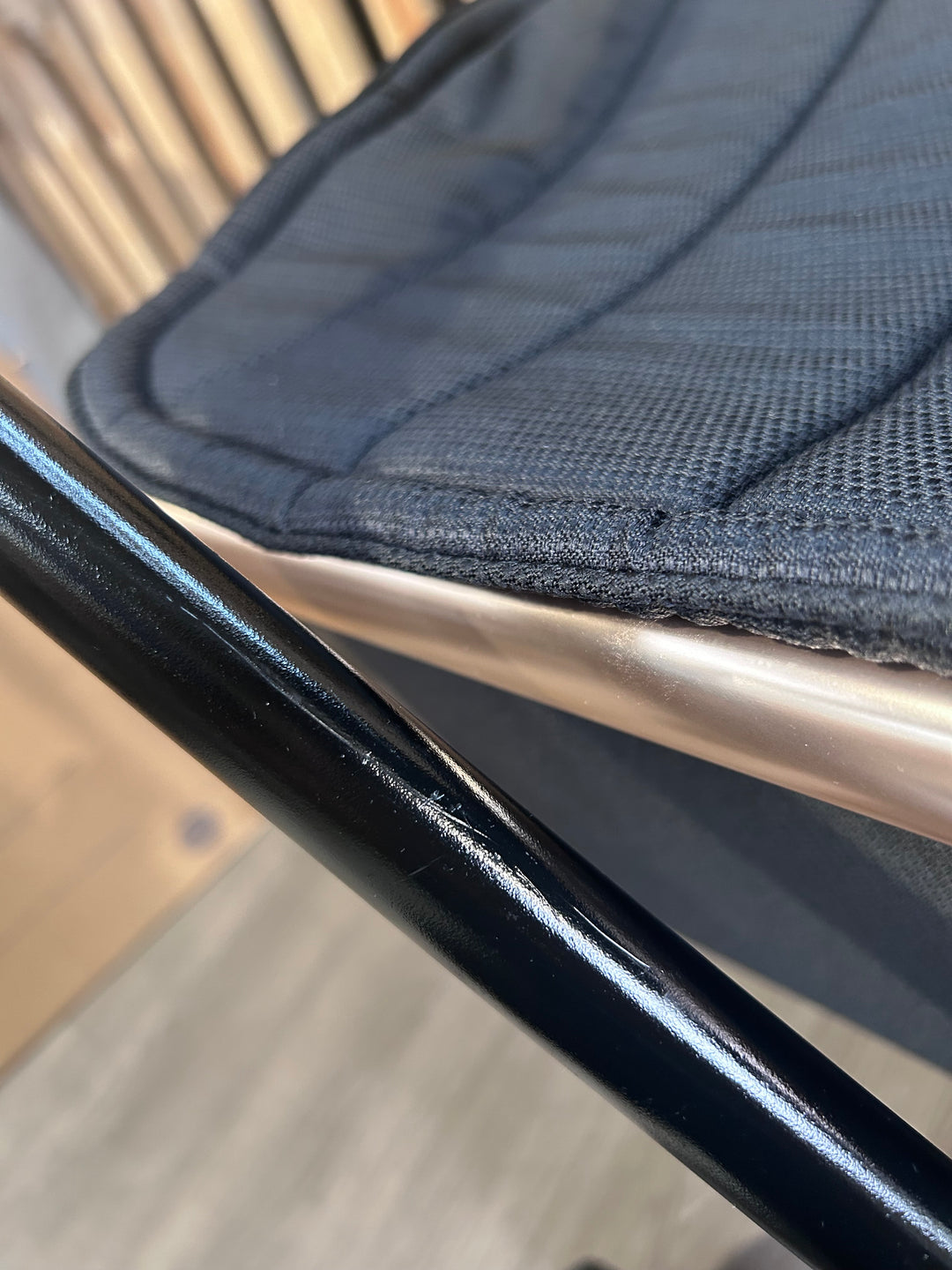 PRE LOVED Zummi Solo Travel System - Black & Rose Gold