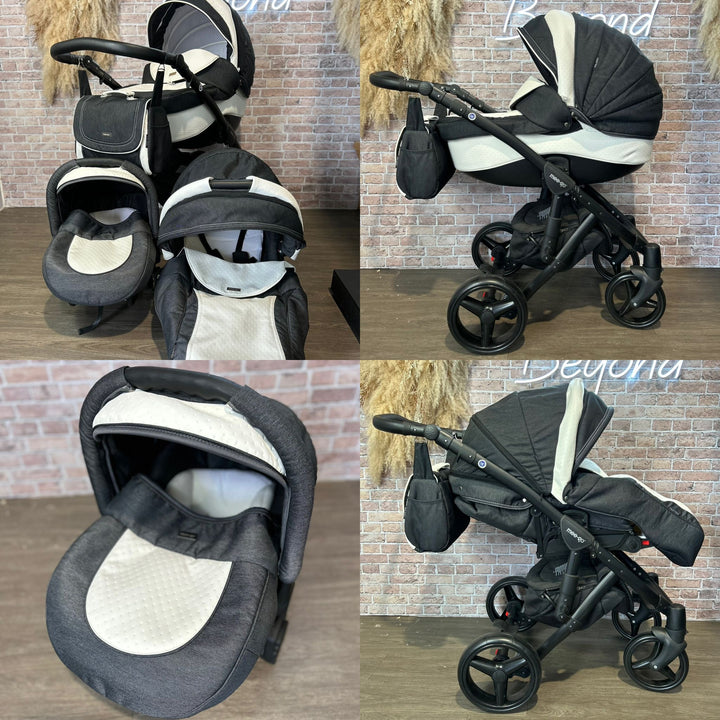 EX DISPLAY Mee-Go
Milano Travel System - Denim/White