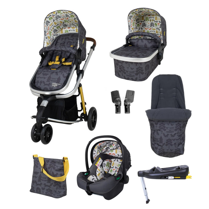 Cosatto Giggle 3in1 Everything Travel System + Home Bundle - Nature Trail