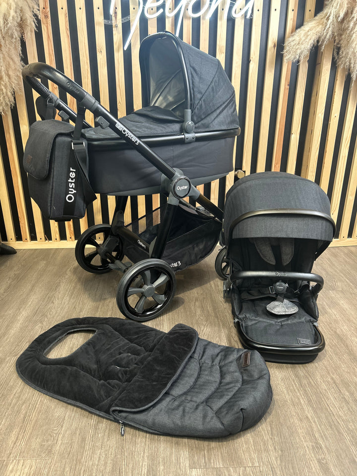 PRE LOVED Babystyle Oyster3 Travel System - Pepper