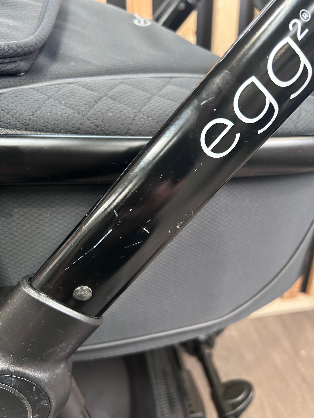 PRE LOVED egg2 Travel System - Just Black