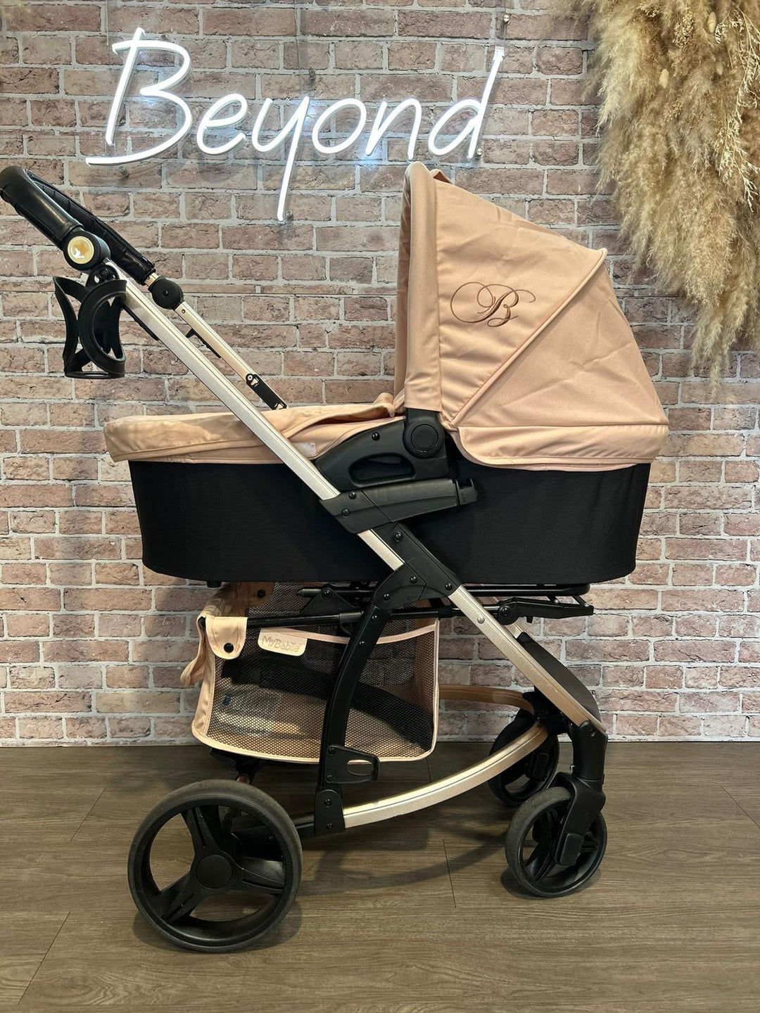 PRE LOVED My Babiie MB200 Billie Faiers Travel System - Blush