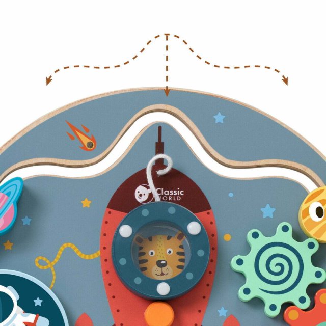 Classic World Busy Board - Rocket