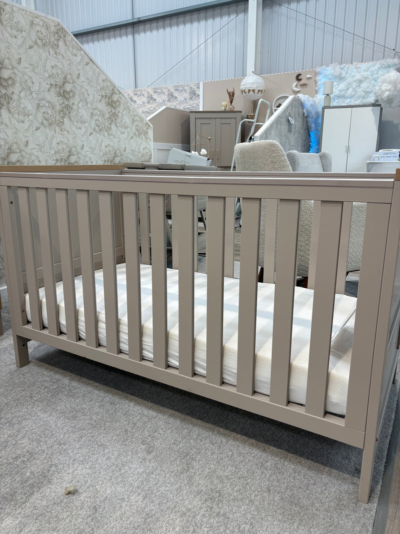 EX DISPLAY Tutti Bambini Misha Hallee 2 Piece Room Set - Mushroom/Golden Oak (COLLECTION OR LOCAL DELIVERY ONLY)