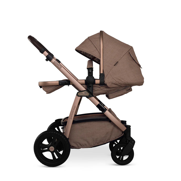 Cosatto Wow 3 Special Edition All Stage Family Rotate & Recline 2 Base Bundle - Tiger Tale