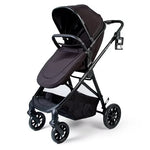 Redkite Push Me Savanna i Travel System Ultimate Baby Essentials Bundle - Black