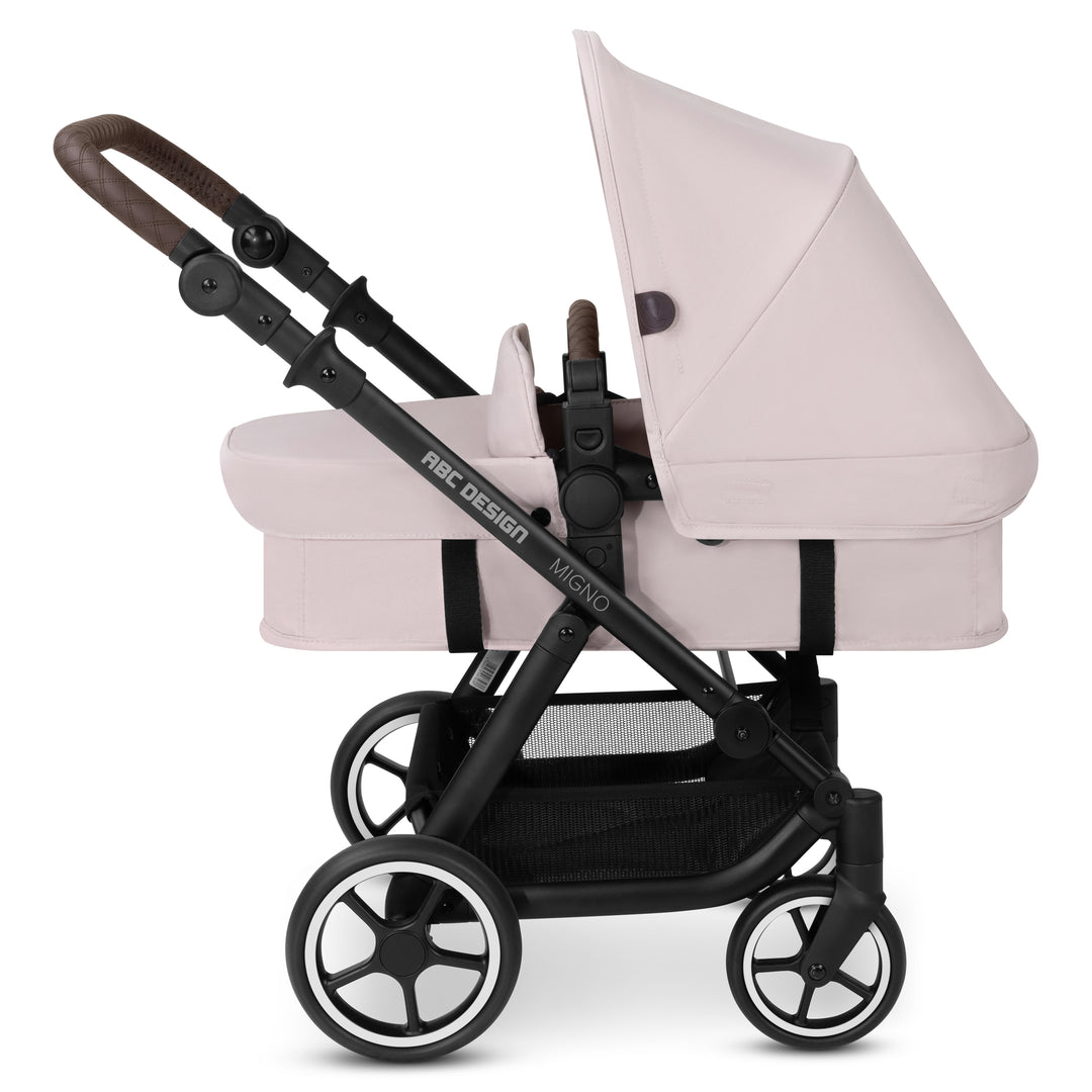 ABC Design Dolls Pram Migno - Berry Special Edition 2024 Model