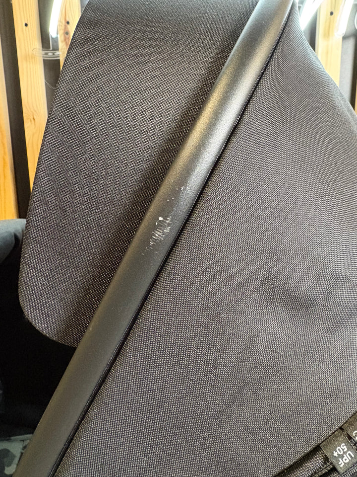 PRE LOVED My Babiie MB33 Twin Pushchair - Black Leopard