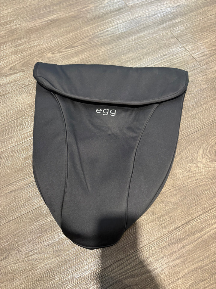PRE LOVED egg2 Stroller Foot Cover - Just Black