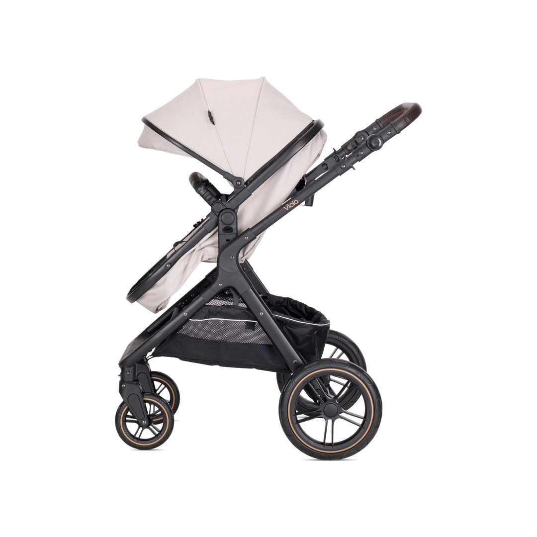 Lorelli Viola 3in1 Travel System Inc Spirit Car Seat - Beige (2025)