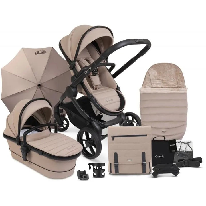 iCandy Peach 7 Pushchair Complete Bundle - Cookie