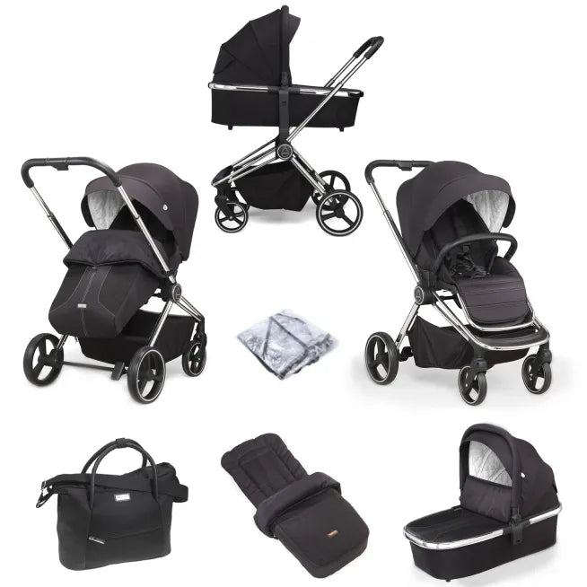 Mee-Go Pure Travel System - Allegra Black