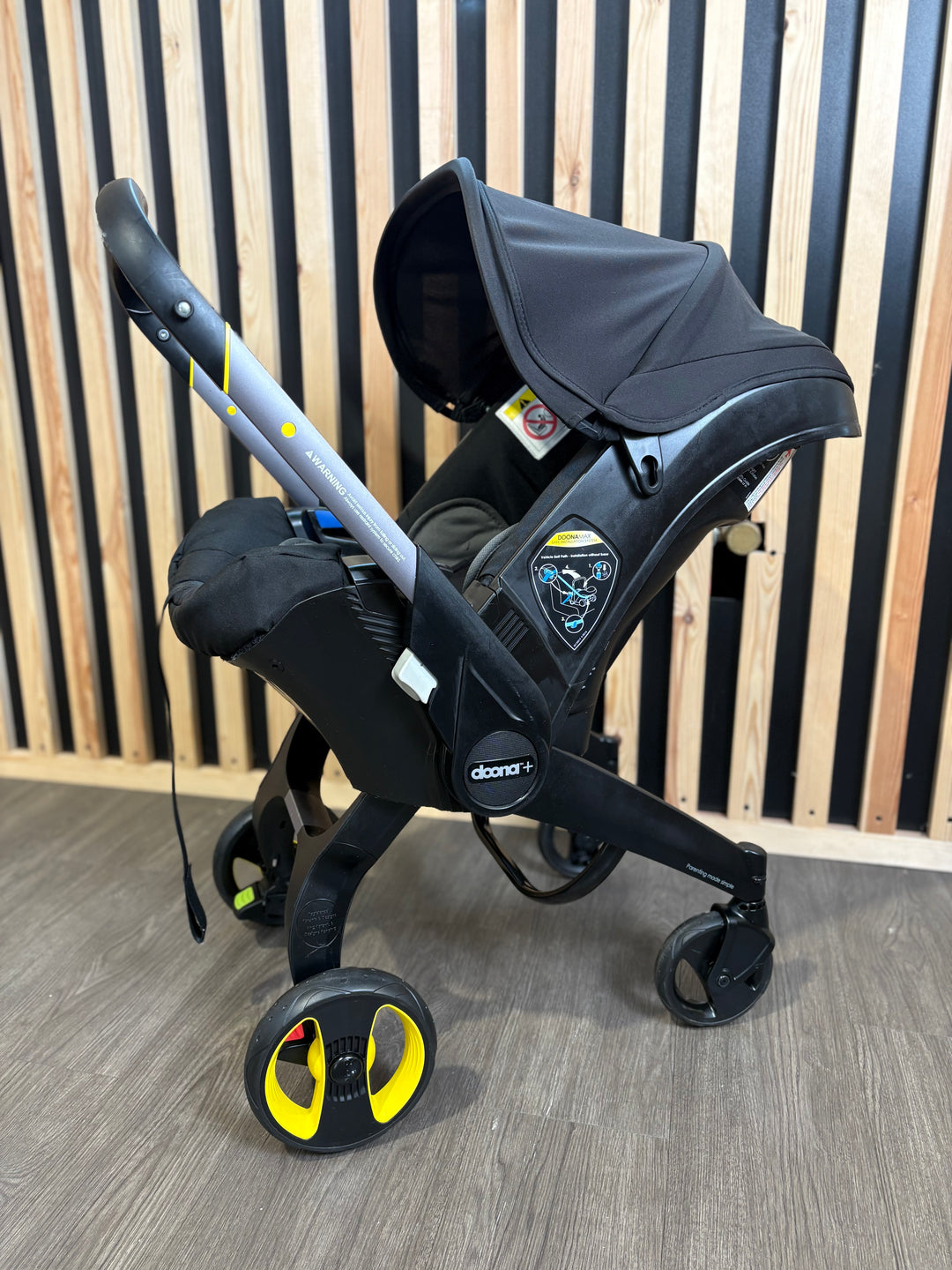 PRE LOVED Doona + Car Seat & Stroller - Black
