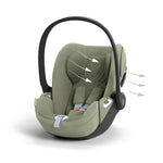 Cybex Cloud T i-Size Plus Car Seat - Sage Green