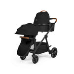 Ickle Bubba Virgo Twin 18 Piece Nimbus Car Seat Bundle - Black