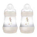 MAM Easy Start Colours Of Nature 160Ml 2 Pack Bottles - Taupe