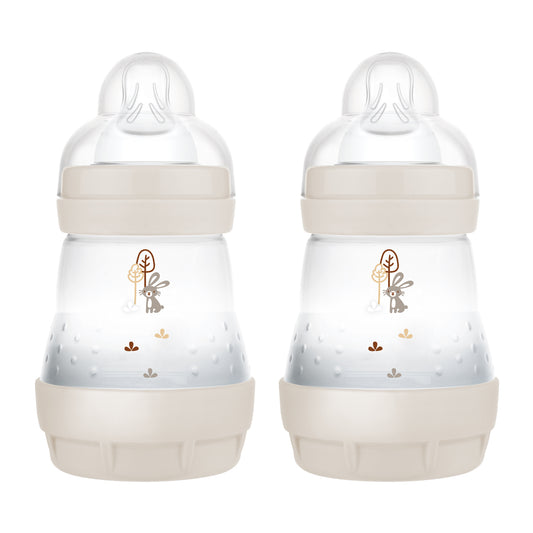 MAM Easy Start Colours Of Nature 160Ml 2 Pack Bottles - Taupe