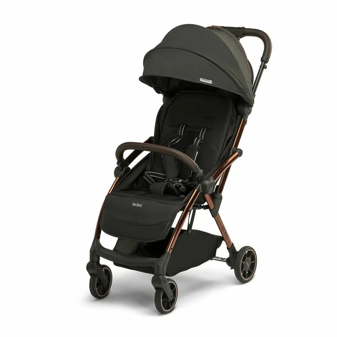 Leclerc Influencer Stroller - Black/Brown